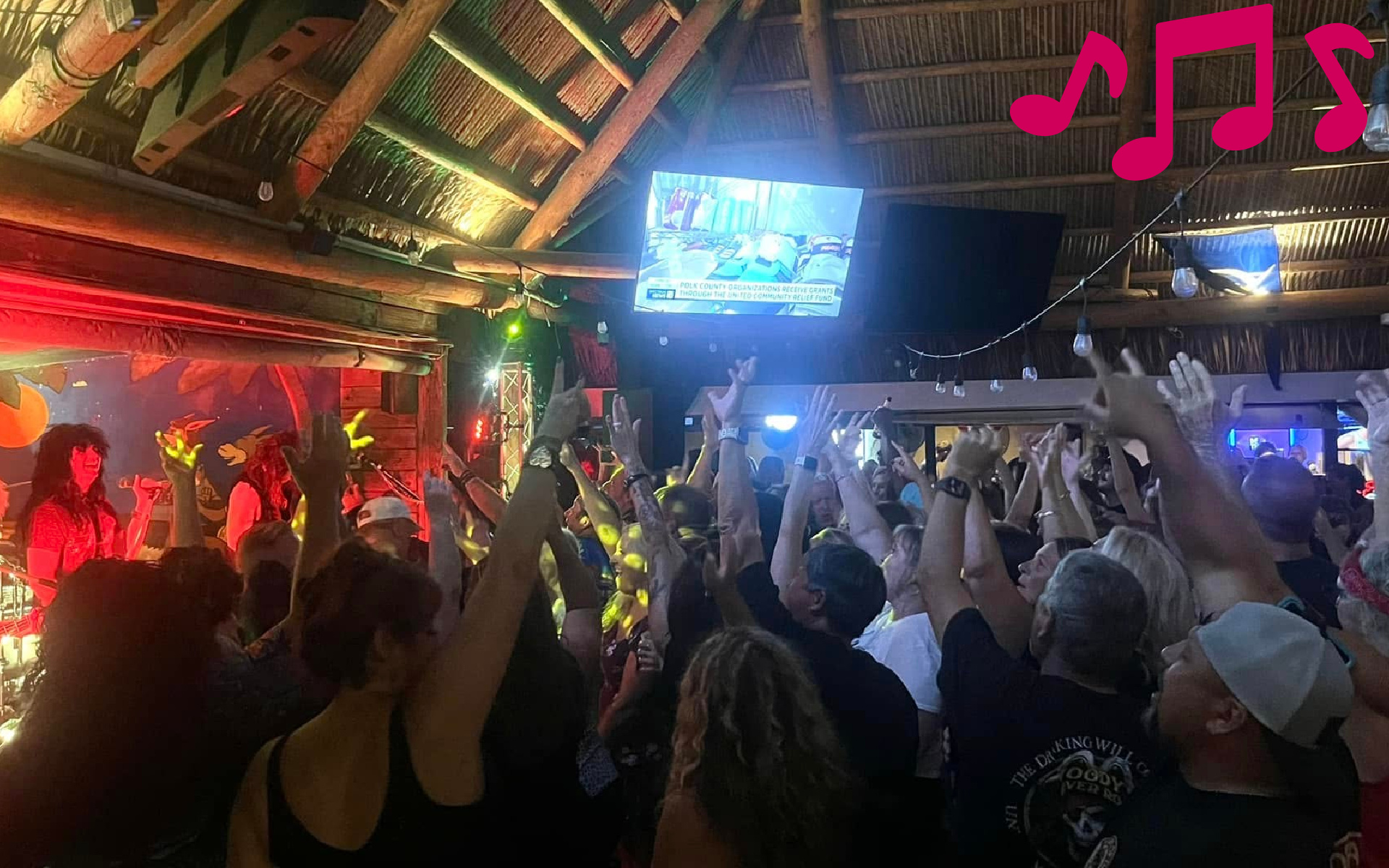 Pub crawl at Woody's Riveroo on the Manatee River